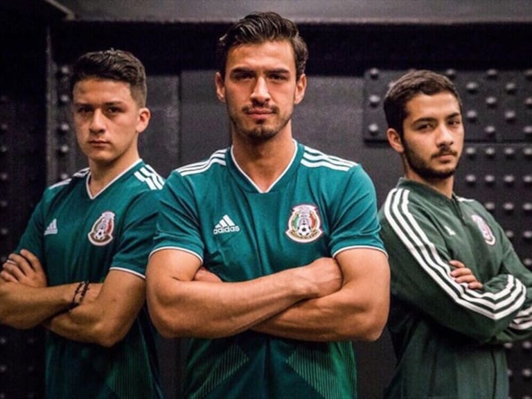 Presentación del uniforme de la Selección Mexicana. Foto: