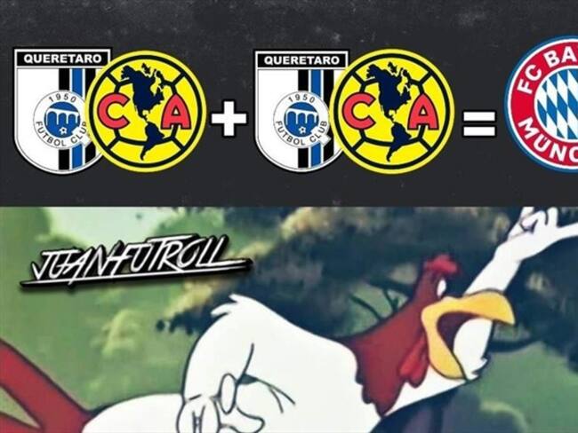 Los memes se burlan del América por perder ante Querétaro