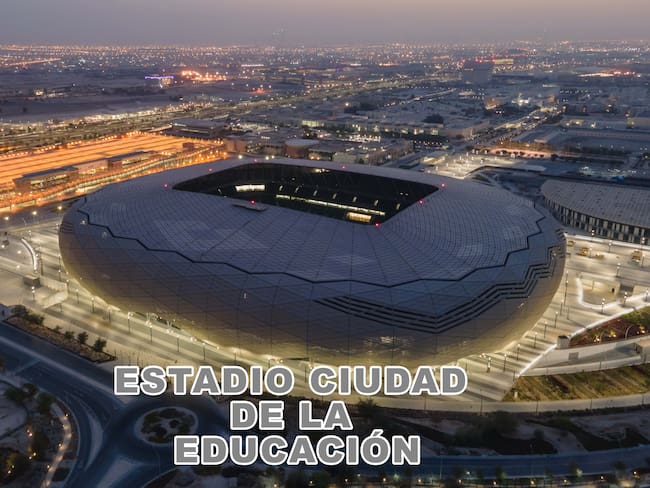 Estadio Ciudad de la Educación: Diseño Colosal y ubicación perfecta