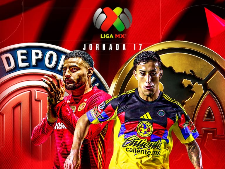América vs Toluca: EN VIVO, dónde, cuándo y a qué hora ver la Jornada 17 del Apertura 2025