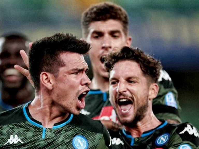 Hirving Lozano Napoli. Foto: Getty Images