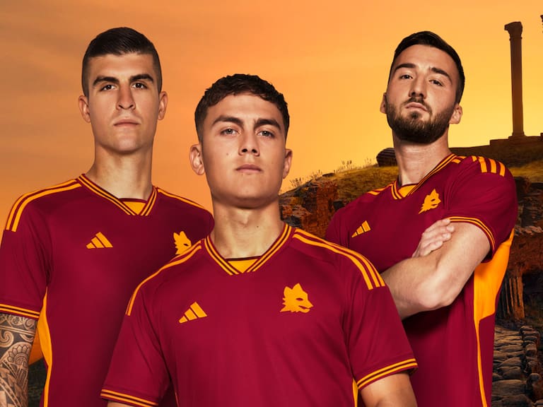 Adidas y la Roma presentan su imponente nueva camiseta