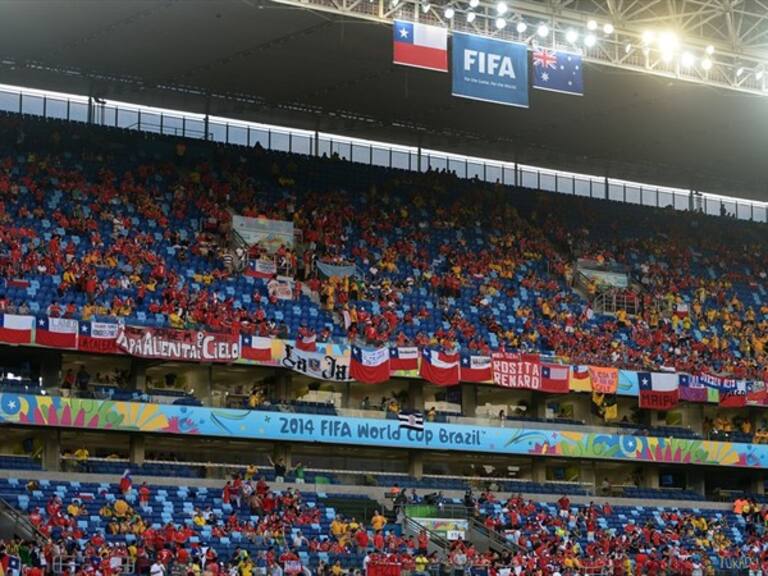 Australia vs Chile en Brasil 2014. Foto: Getty Images