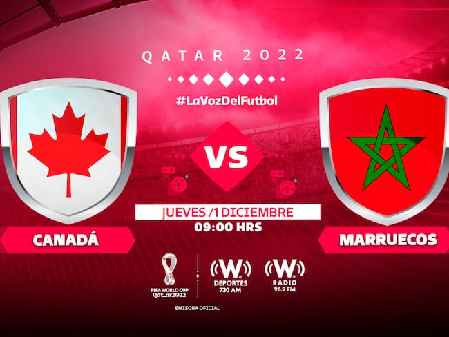 Canadá vs Marruecos: En VIVO y en directo online, Jornada 3, Grupo F, Mundial de Qatar 2022