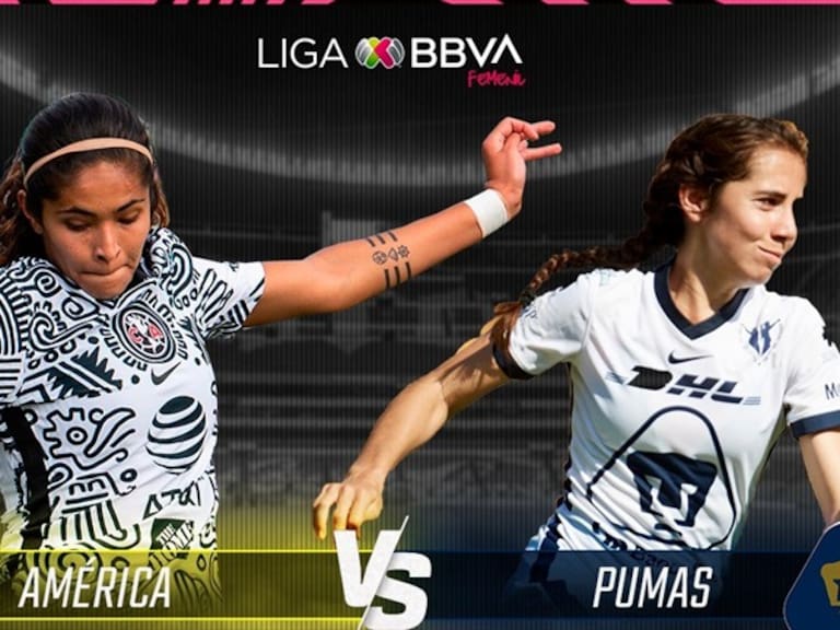 América vs Pumas Liga MX Femenil. Foto: W Deportes