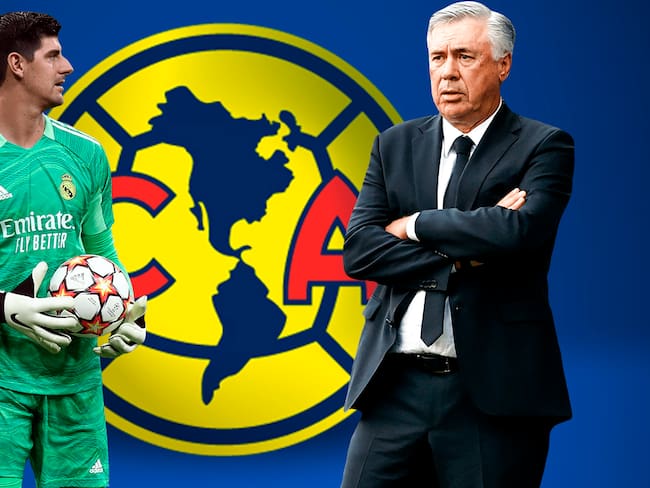 América es el club de México del que más se habla en Europa: Ancelotti y Courtois