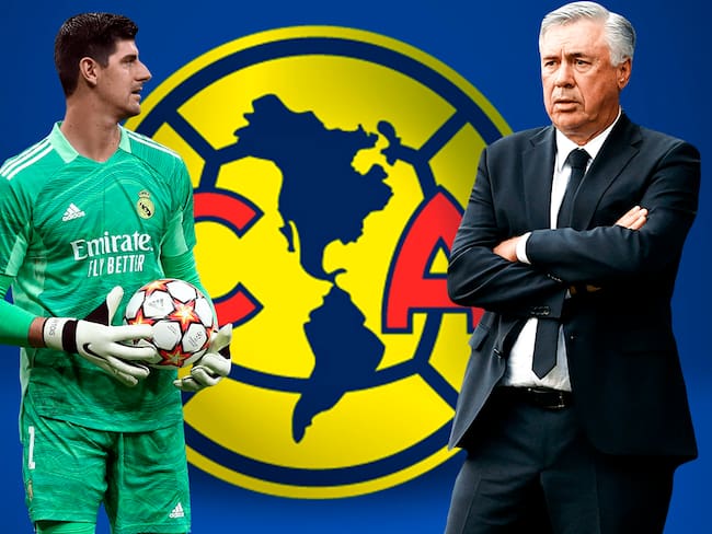 América es el club de México del que más se habla en Europa: Ancelotti y Courtois