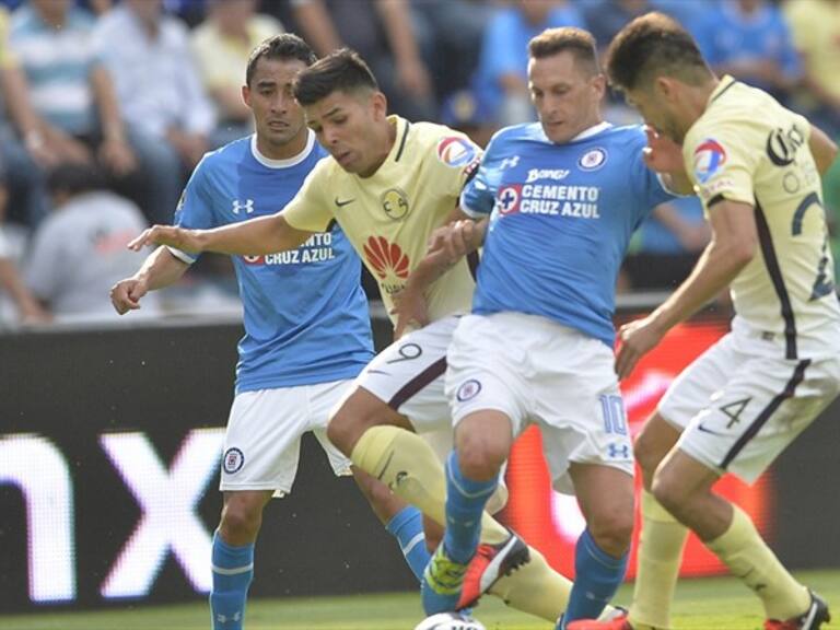 América contra Cruz Azul acapara los reflectores en la Copa. Foto: Getty Images