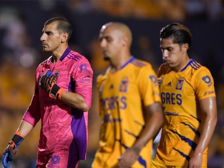 Tigres vs Santos . Foto: Getty Images