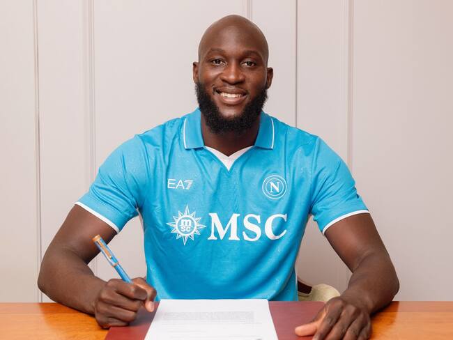 ¡Oficial! Romelu Lukaku es nuevo jugador del Napoli