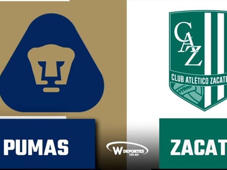 Pumas vs Zacatepec en vivo online . Foto: W Deportes