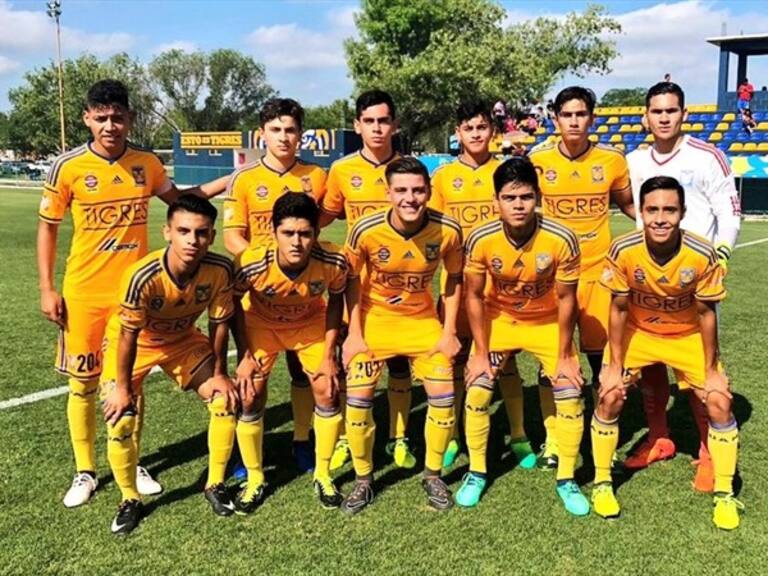 Tigres fue campeón en la categoría Sub-20. Foto: Twitter, Tigres