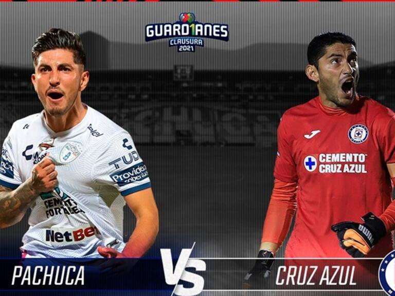 Pachuca vs Cruz Azul . Foto: Especial