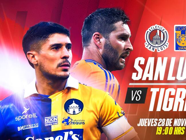 San Luis vs Tigres, EN VIVO a qué hora y dónde ver partido, Cuartos de Final Ida Liga mx 2024