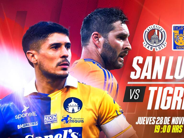 SAN LUIS VS TIGRES: HORARIO, FECHA Y CANAL DE TV