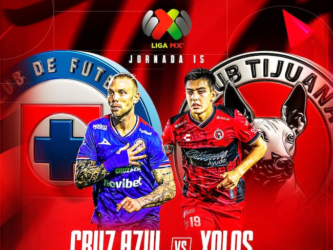 Cruz Azul vs Tijuana: EN VIVO, dónde, cuándo y a qué hora ver la Jornada 15 de Liga MX Clausura 2026