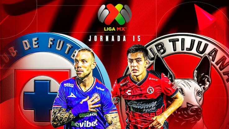 Cruz Azul vs Tijuana: EN VIVO, dónde, cuándo y a qué hora ver la Jornada 15 de Liga MX Clausura 2026