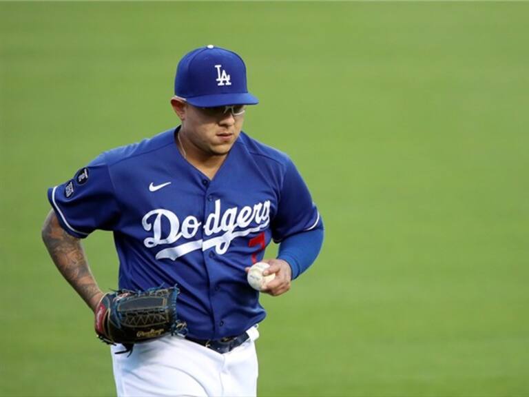 Julio Urías . Foto: Getty Images