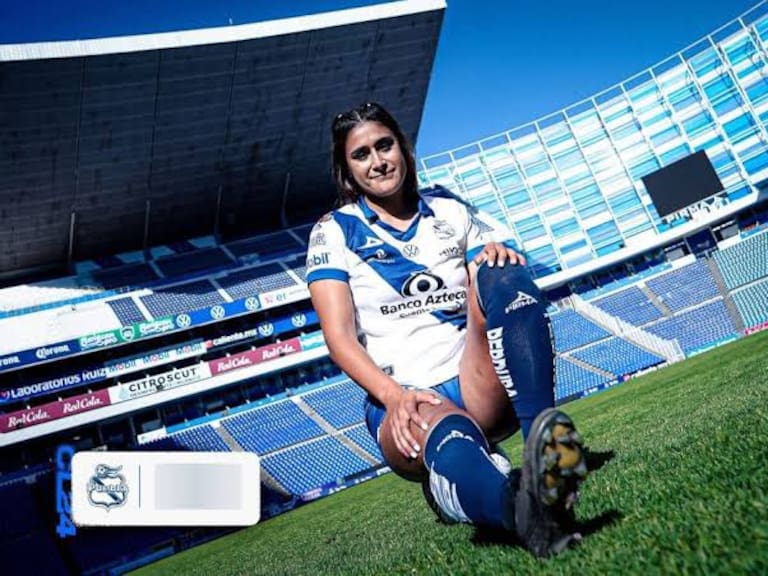 Lucía Yáñez FOTO: Club Puebla Femenil
