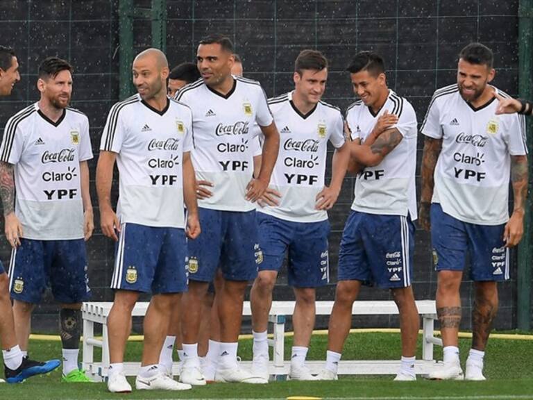 Entrenamiento de la Selección Argentina. Foto: WDeportes