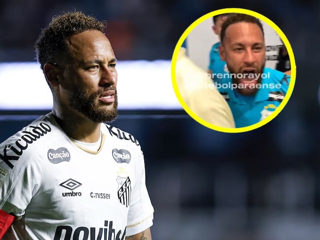 ¡Polémica total! Neymar clasifica al Santos con asistencia, se encaró con la afición rival y terminó insultado