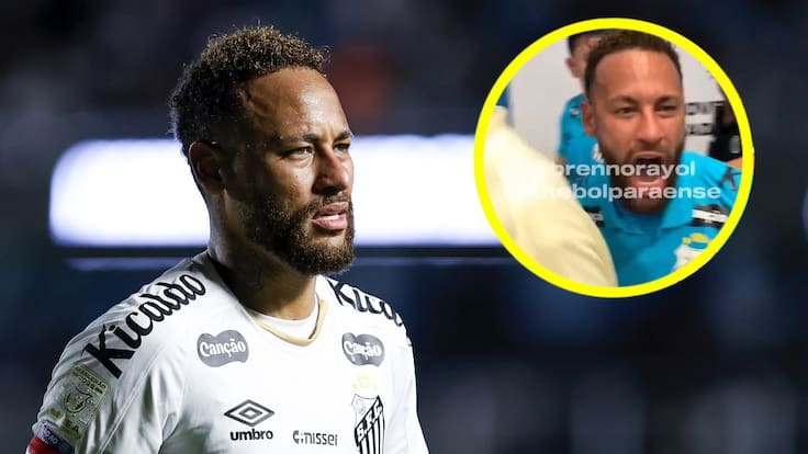 ¡Polémica total! Neymar clasifica al Santos con asistencia, se encaró con la afición rival y terminó insultado