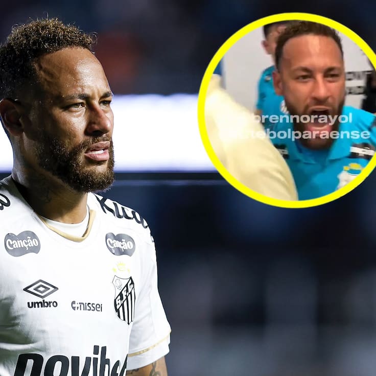 ¡Polémica total! Neymar clasifica al Santos con asistencia, se encaró con la afición rival y terminó insultado