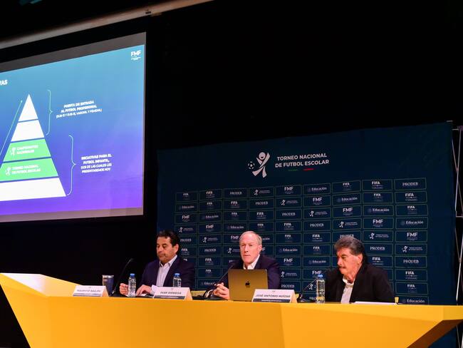 FMF presenta el primer Torneo Nacional de Futbol Escolar