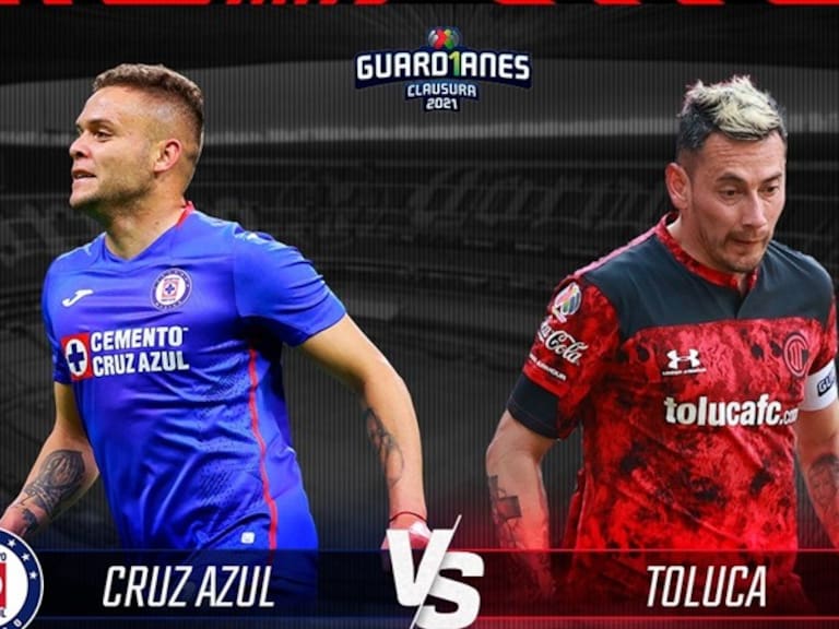 Cruz Azul vs Toluca. Foto: W Deportes