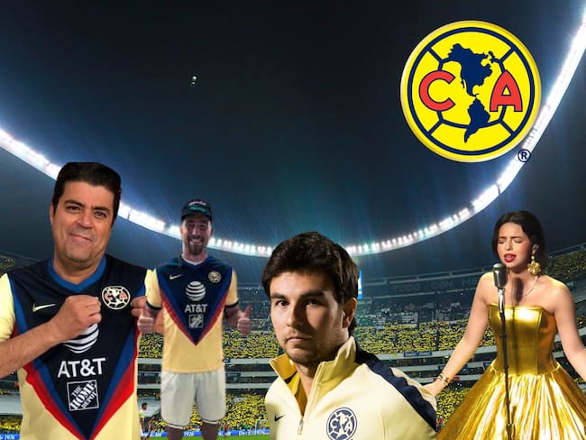 Los famosos de la música, televisión y del deporte que apoyan al Club América