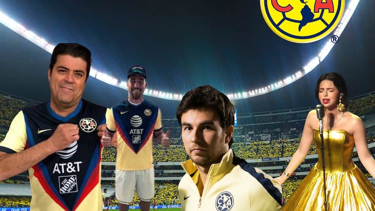Los famosos de la música, televisión y del deporte que apoyan al Club América