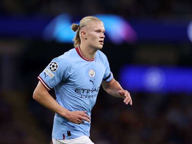 Haaland imitó a Cuauhtémoc Blanco y salvó al Manchester City ante el Borussia Dortmund