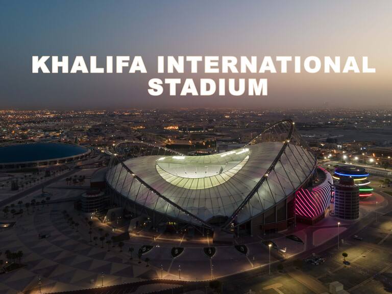 Khalifa international Stadium conocido también como el Estadio Nacional por ser el encargado de albergar los partidos locales