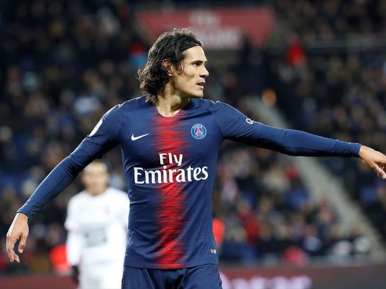 Edison Cavani. Foto: Twitter @PSG_espanol