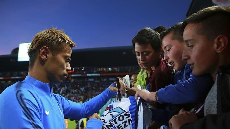 En Japón se habla de la partida de Keisuke Honda del Pachuca