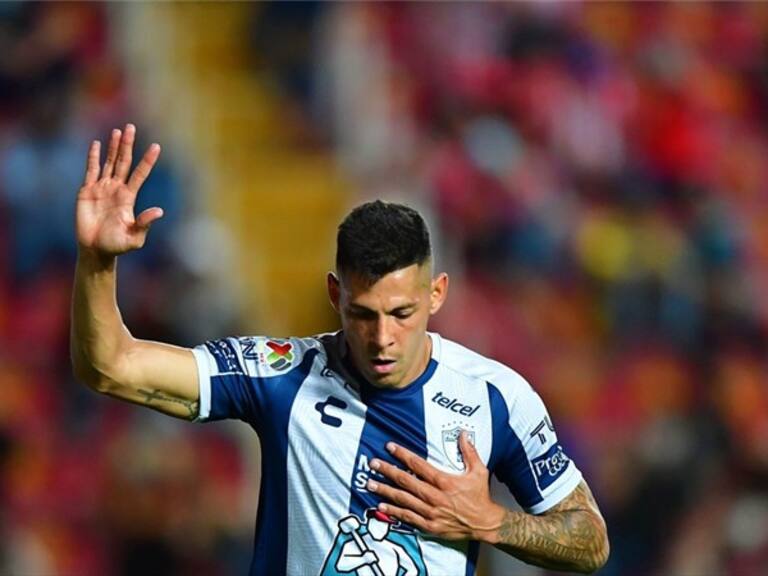 Mauro Quiroga Pachuca. Foto: Mexsport