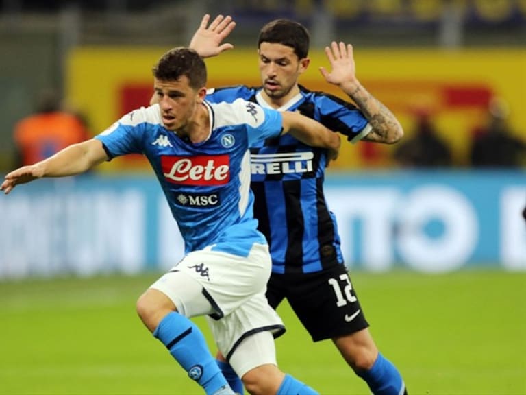 Napoli vs Inter suspendido por coronavirus . Foto: Getty Images