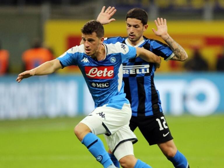 Napoli vs Inter suspendido por coronavirus . Foto: Getty Images