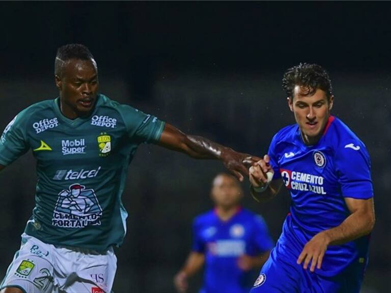 León vs Cruz Azul. Foto: Mexsport