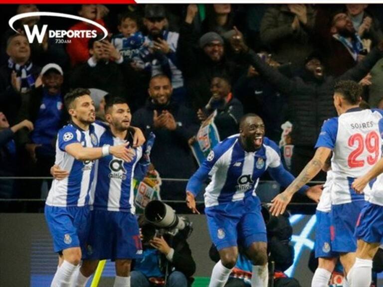 Porto eliminó a la Roma de la Champions. Foto:Especial W Deportes