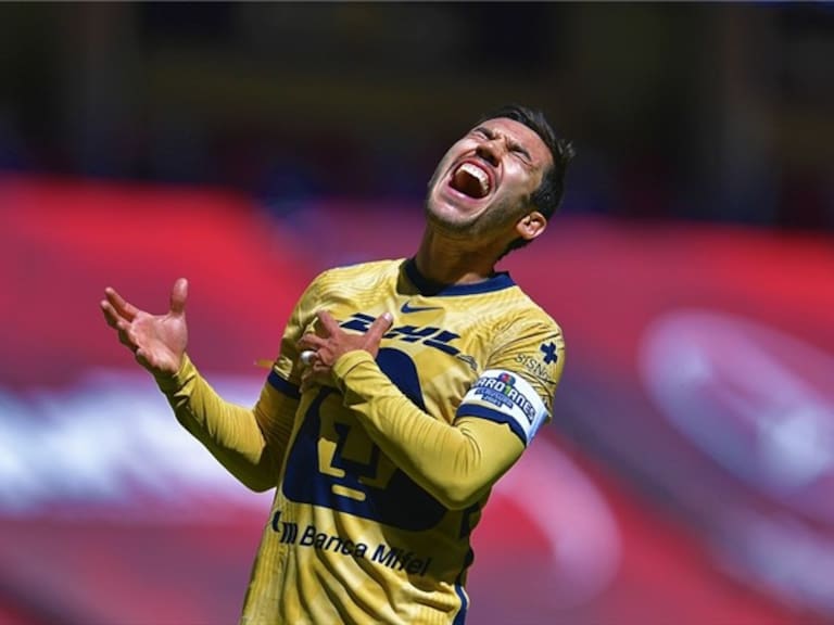 Juan Pablo Vigón Pumas. Foto: Mexsport
