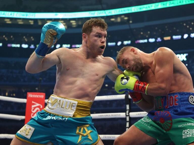 Canelo vs Saunders . Foto: Getty Images