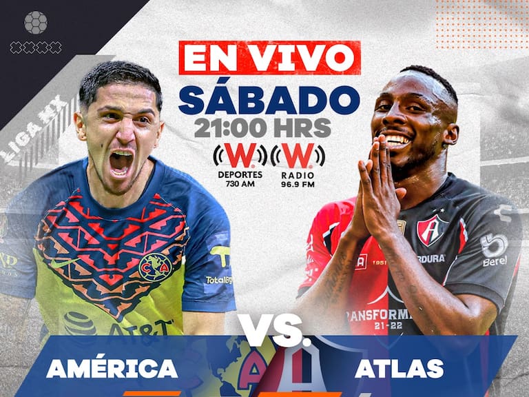 América vs Atlas, EN VIVO ONLINE, Liga MX Jornada 1