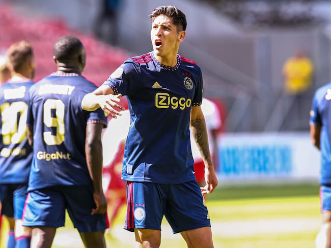 Golazo de Edson Álvarez en Champions League en el Ajax vs Rangers