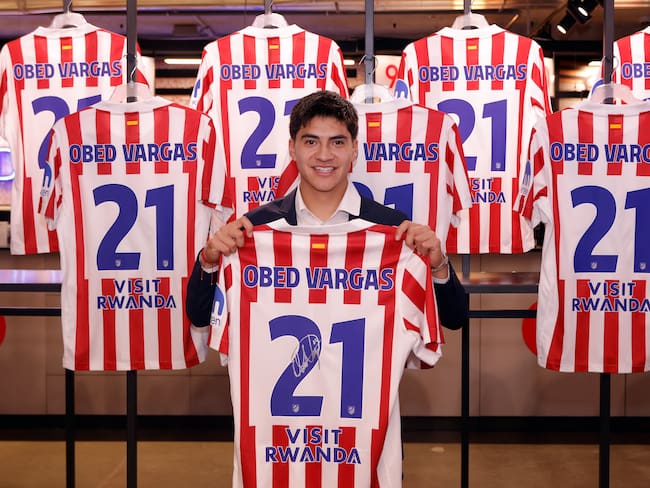Obed Vargas ya es jugador del Atlético de Madrid: Así fue su presentación oficial
