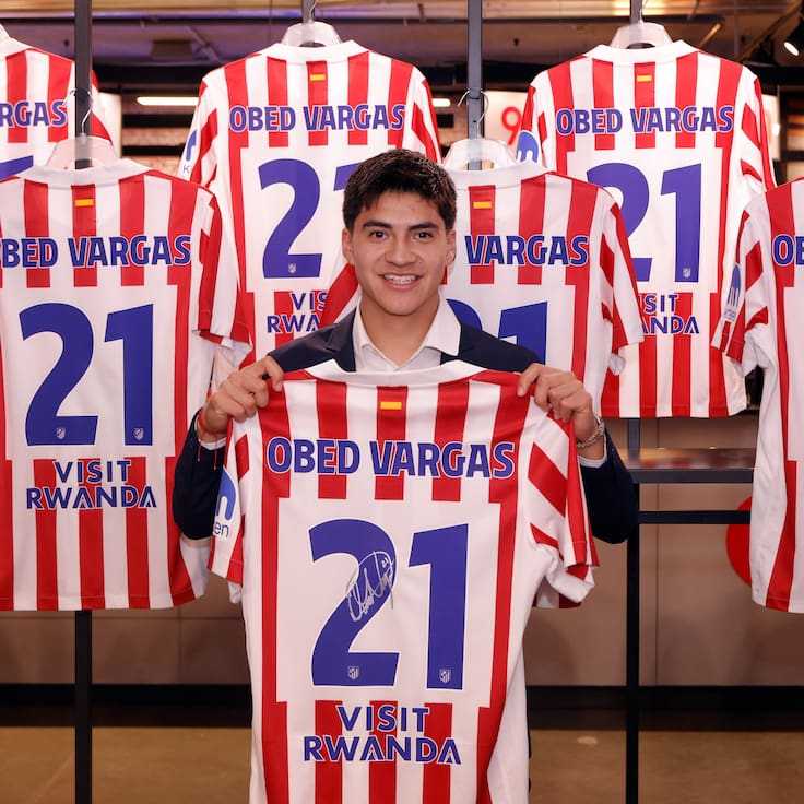 Obed Vargas ya es jugador del Atlético de Madrid: Así fue su presentación oficial