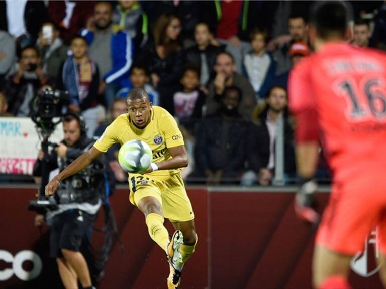 El francés llegó al PSG en transacción multimillonaria al Mónaco. Foto: Getty images