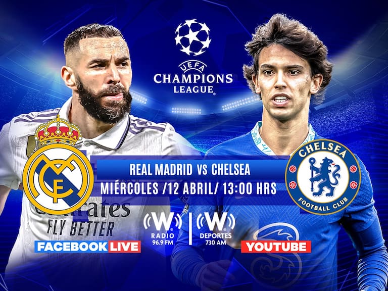 Real Madrid vs Chelsea POR w Radio y W Deportes