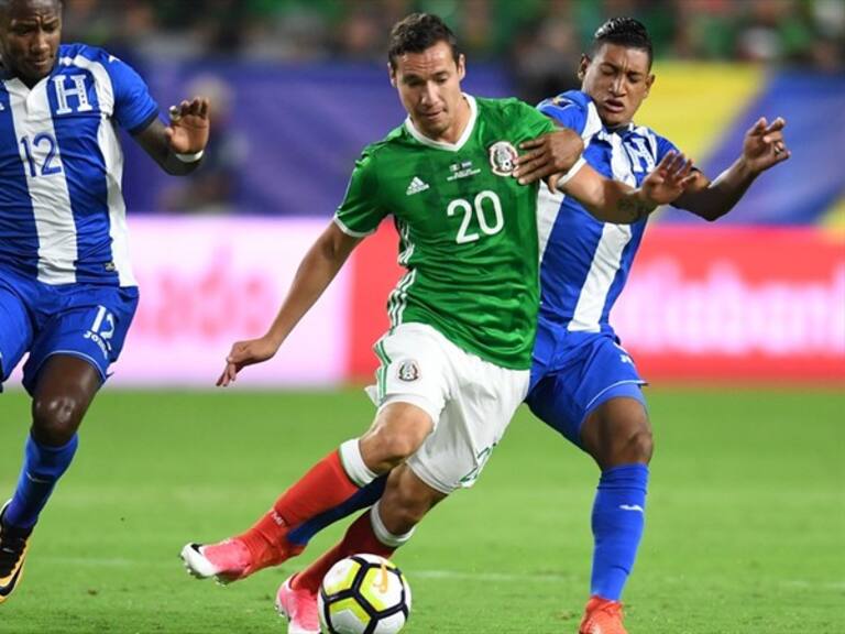 Jesús Deuñas frente a Honduras. Foto: Getty Images