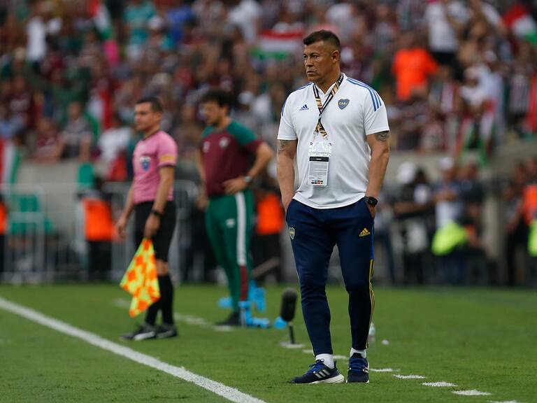 Jorge Almirón Final Copa Libertadores 2023 Boca Juniors vs Fluminense